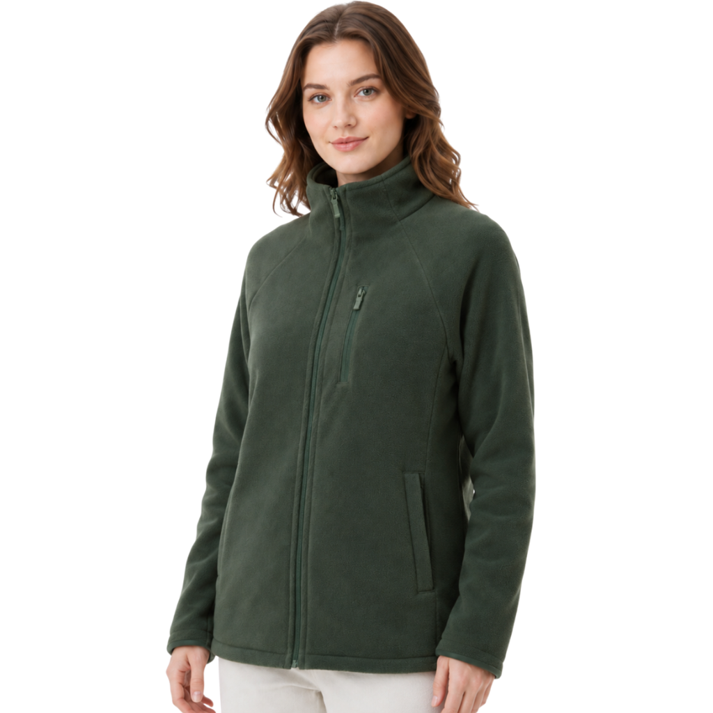 Fleecejacke Damen grün