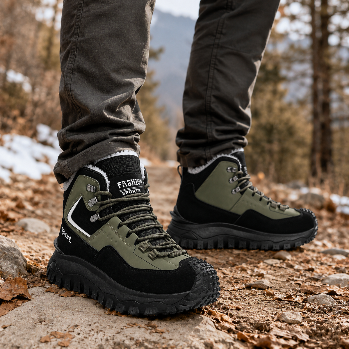 Warme bergschuhe herren