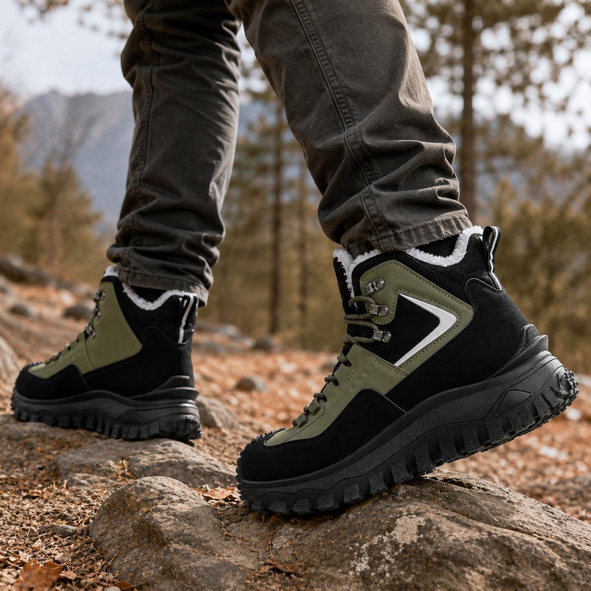 Warme bergschuhe herren