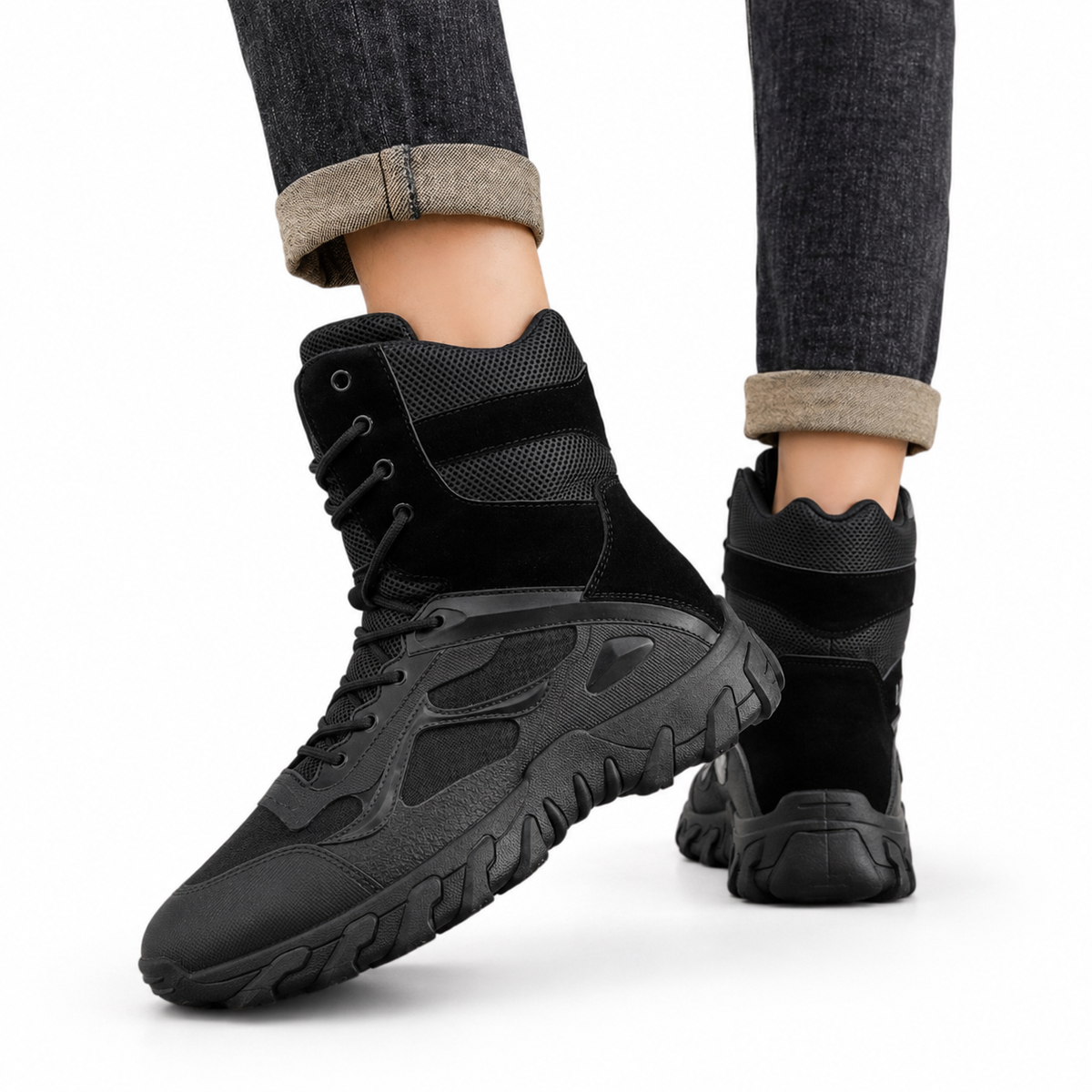 Hohe bergschuhe herren