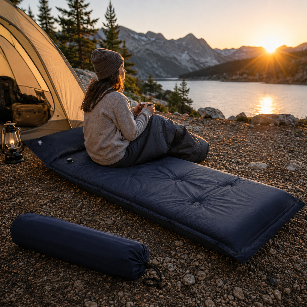Selbstaufblasende isomatte outdoor
