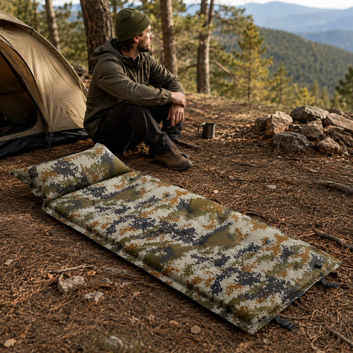 Selbstaufblasende isomatte outdoor