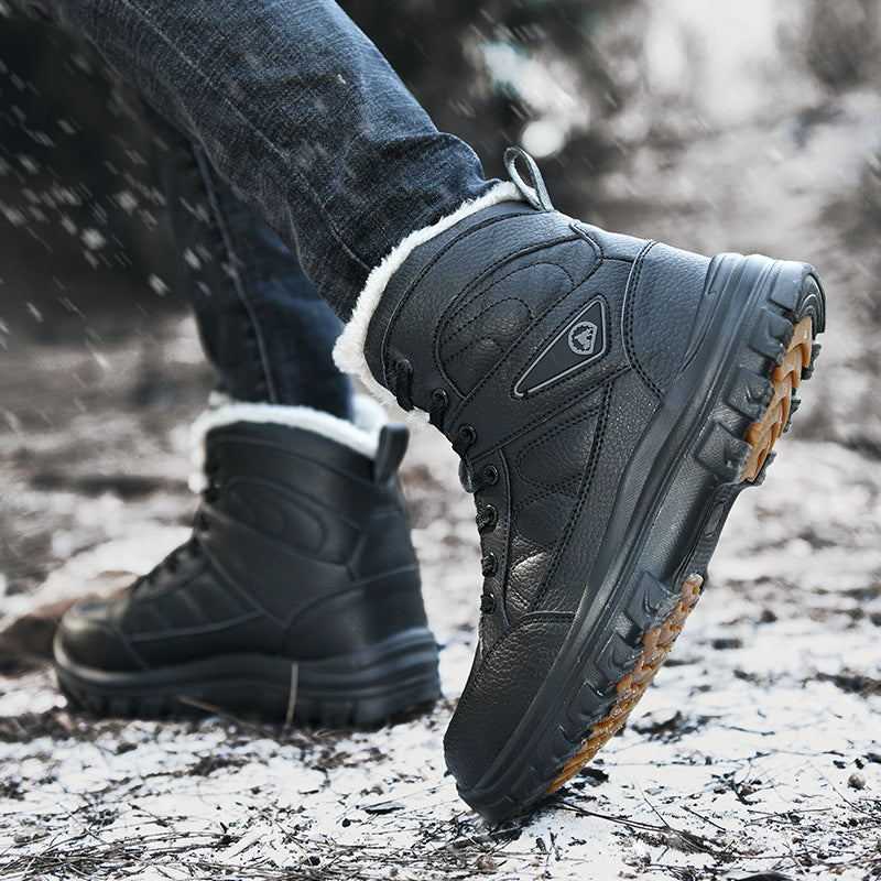 Winterwanderschuhe schwarz
