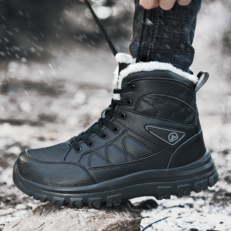 Winterwanderschuhe schwarz