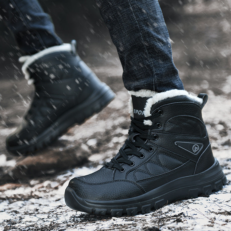 Winterwanderschuhe schwarz