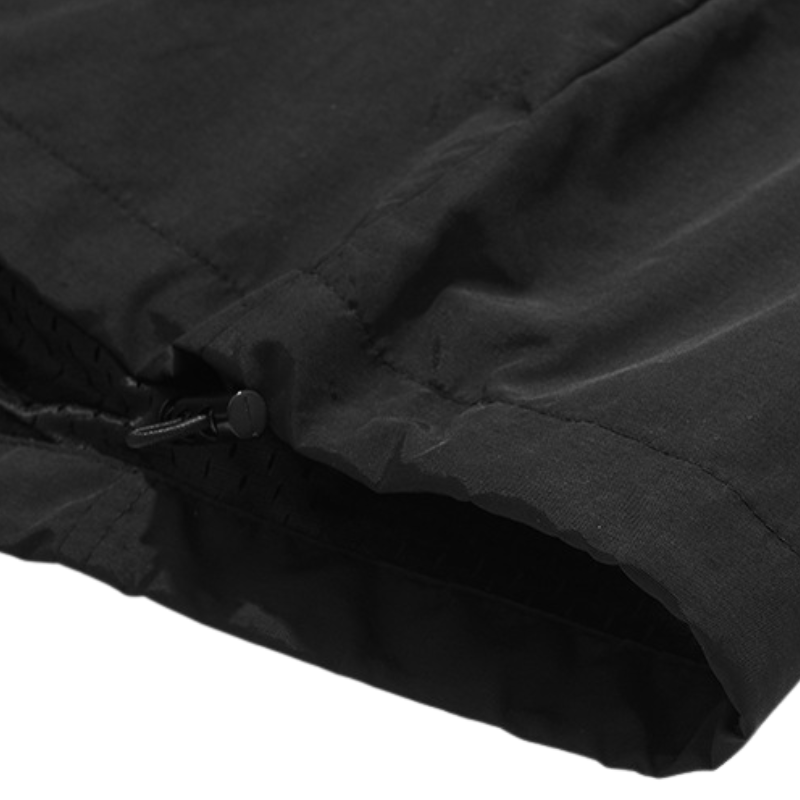 Half zip windbreaker herren