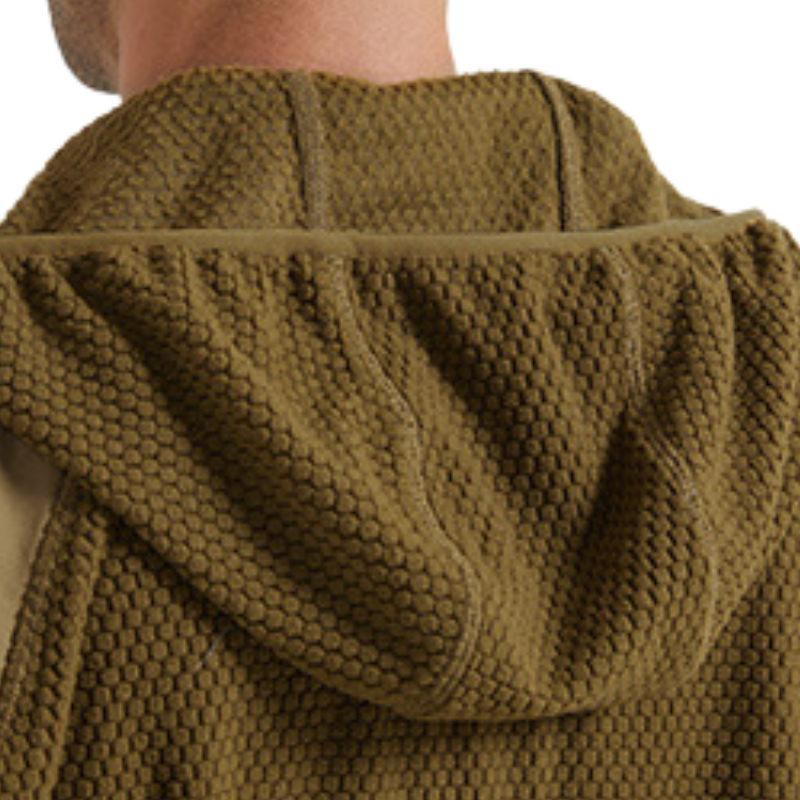 Fleecejacke Herren mit Kapuze
