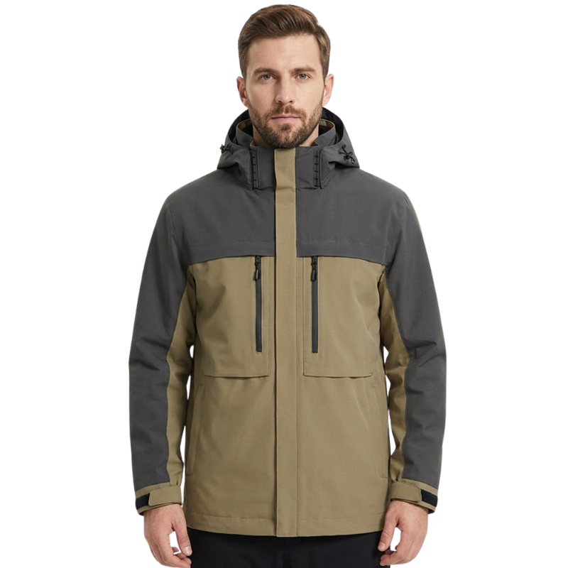 Hardshelljacke mit fleece