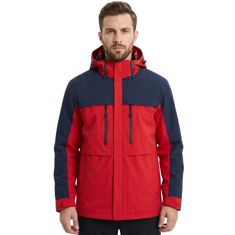 Hardshelljacke mit fleece