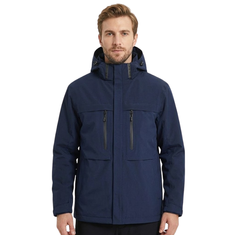 Hardshelljacke mit fleece