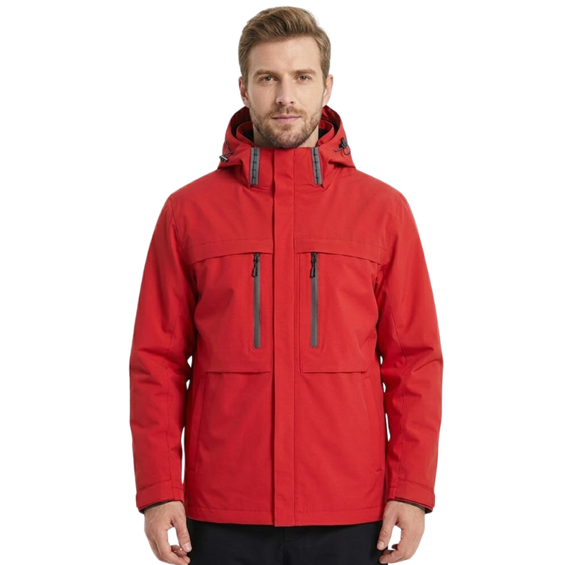 Hardshelljacke mit fleece