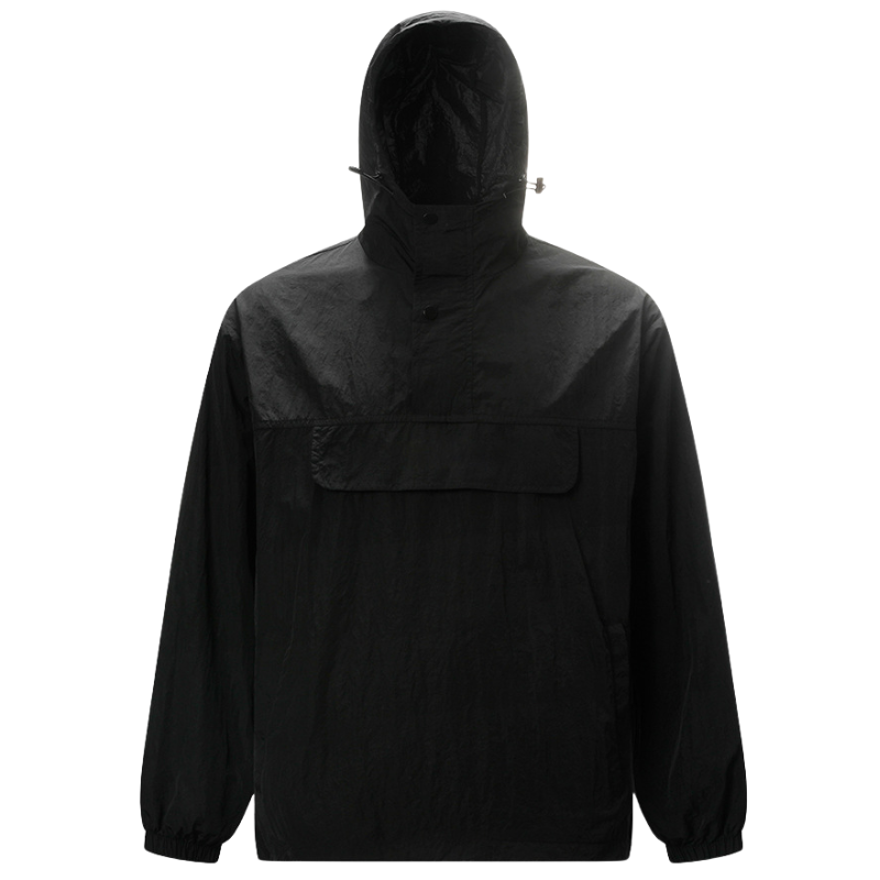 Windbreaker hoodie herren