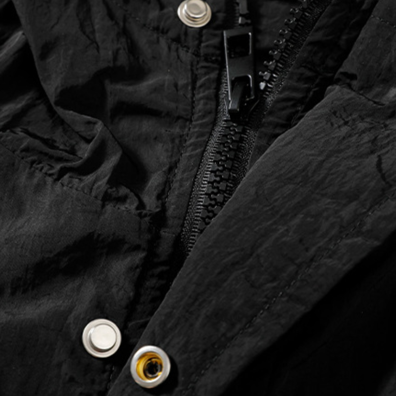 Windbreaker hoodie herren