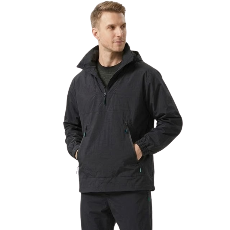 Half zip windbreaker herren