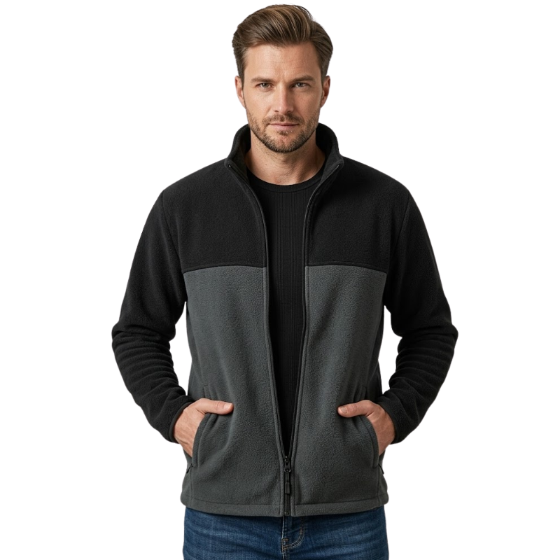 Warme Fleecejacke Herren