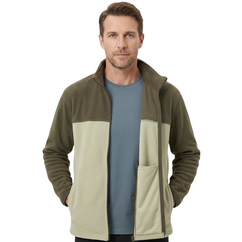 Warme Fleecejacke Herren