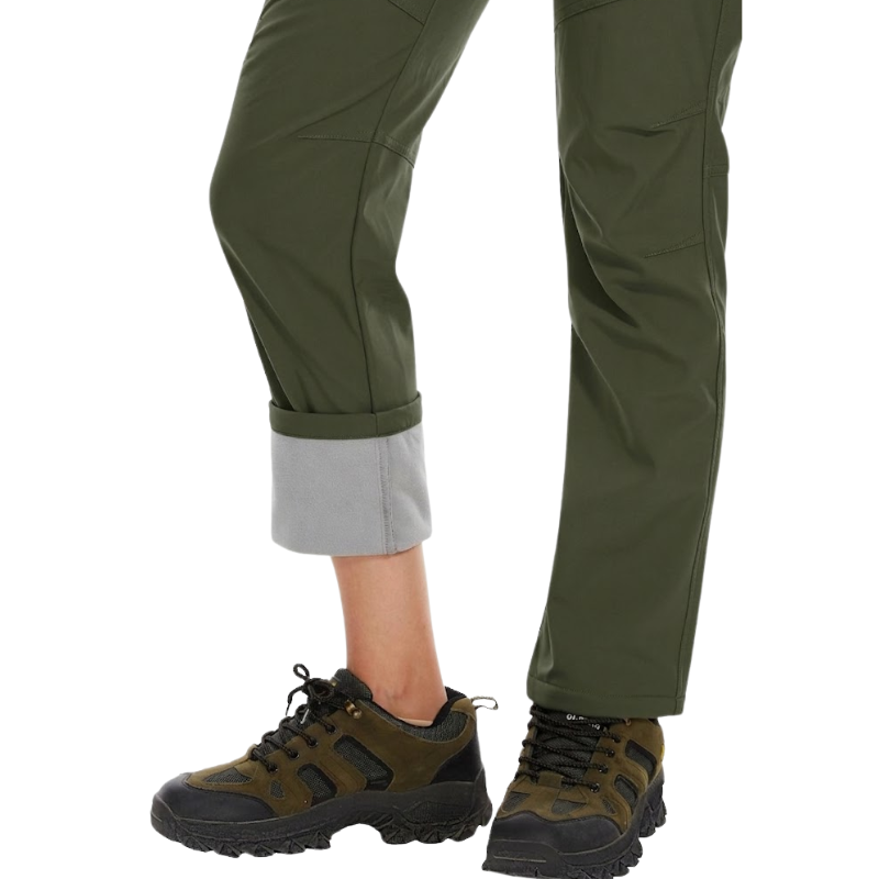 Trekkinghose damen hoher bund
