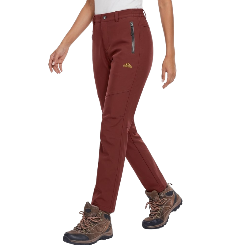 Trekkinghose damen hoher bund