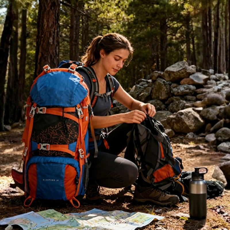 Wanderrucksack Damen 50L