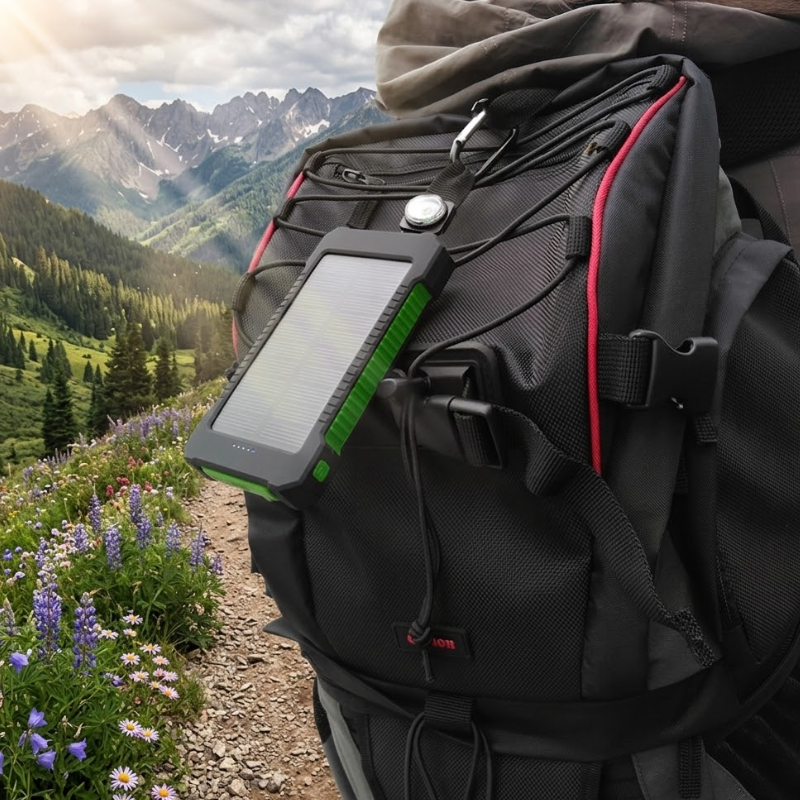 Solar Powerbank Wandern