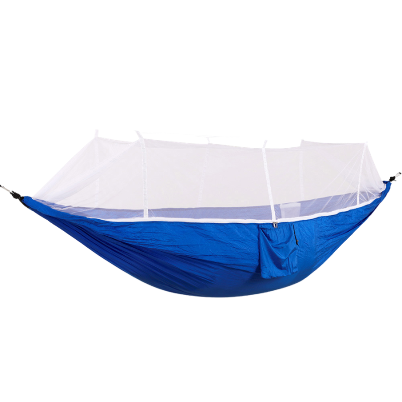 Camping hängematte mit moskitonetz