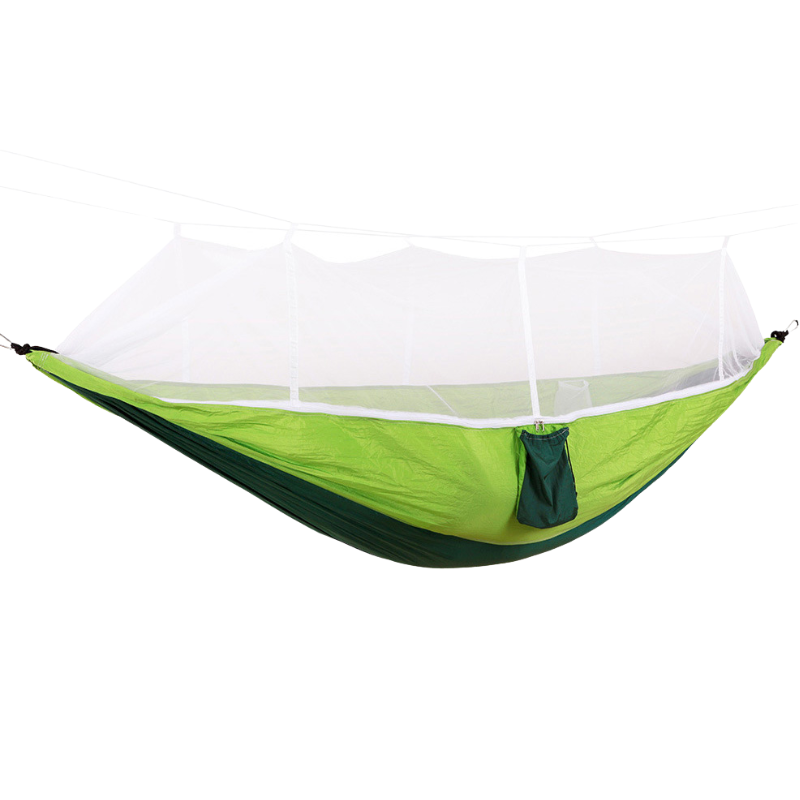 Camping hängematte mit moskitonetz