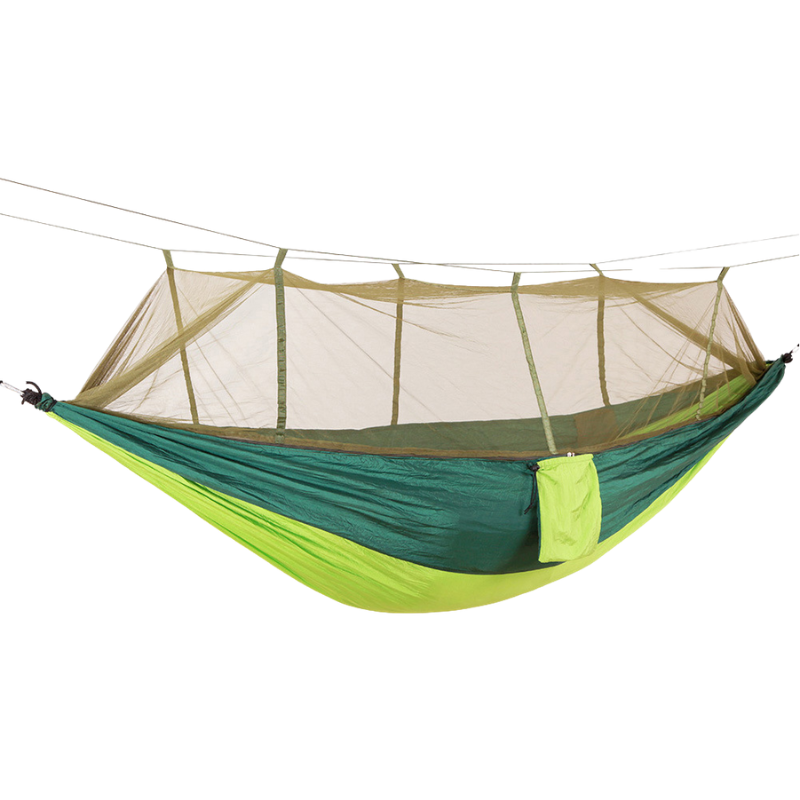 Camping hängematte mit moskitonetz