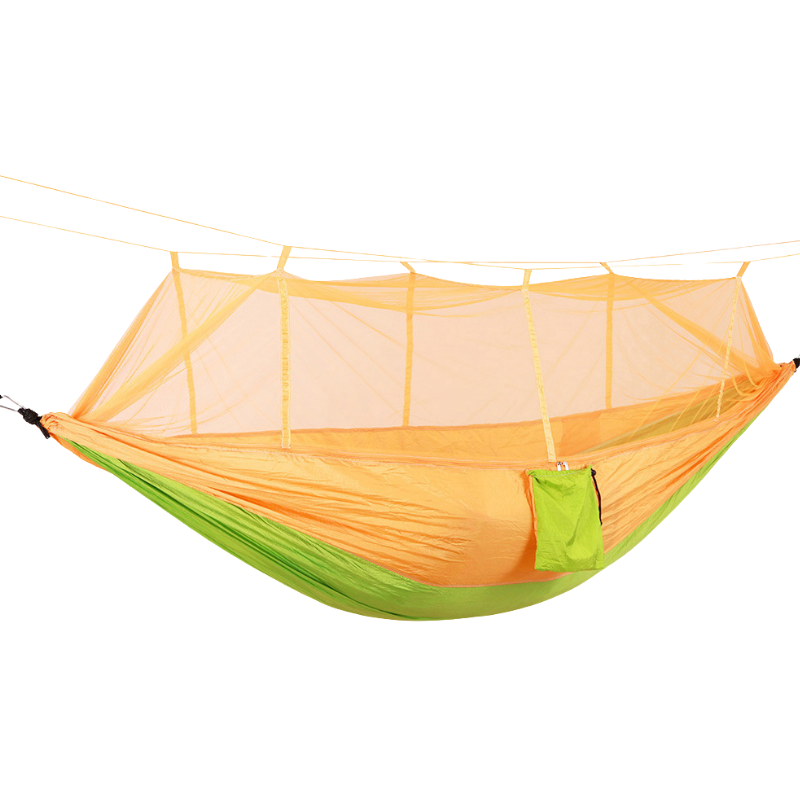 Camping hängematte mit moskitonetz