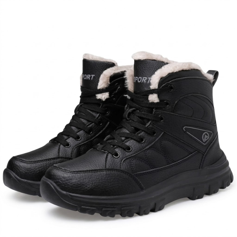 Winterwanderschuhe schwarz
