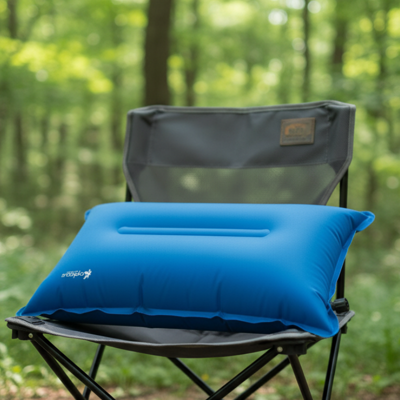 Aufblasbares kissen trekking