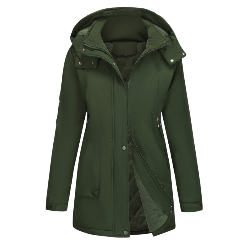 Regenjacke damen lang