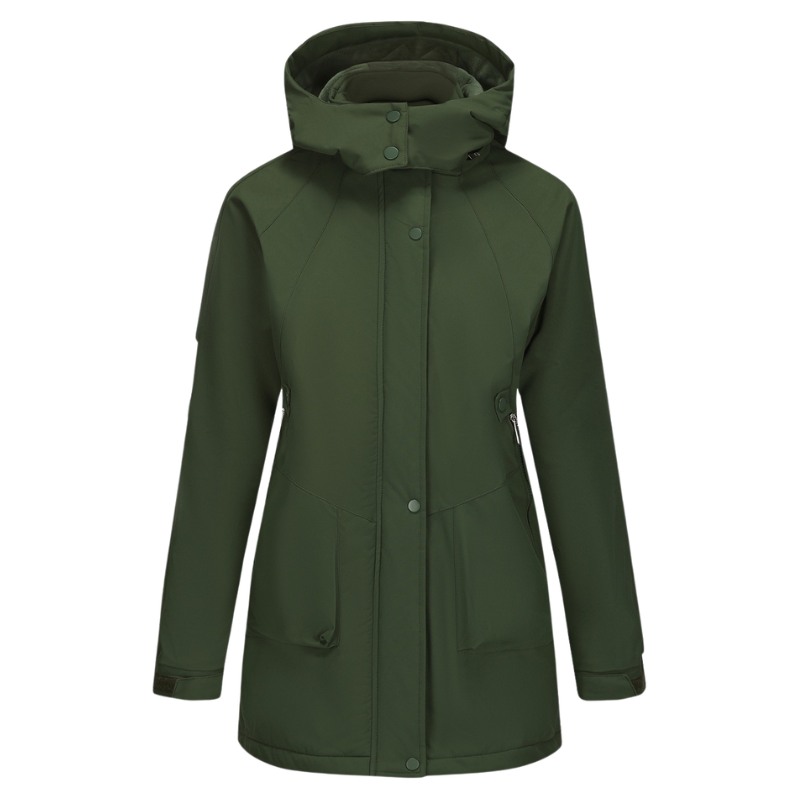 Regenjacke damen lang