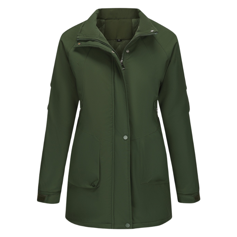 Regenjacke damen lang