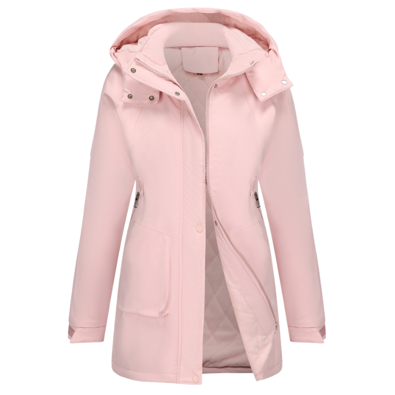 Regenjacke damen lang