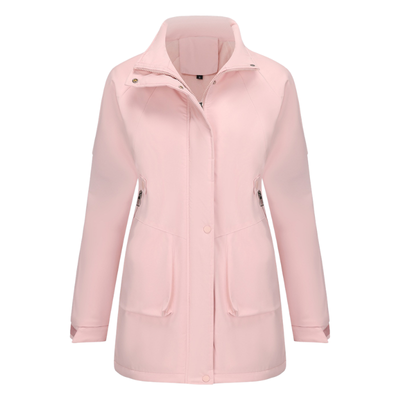 Regenjacke damen lang
