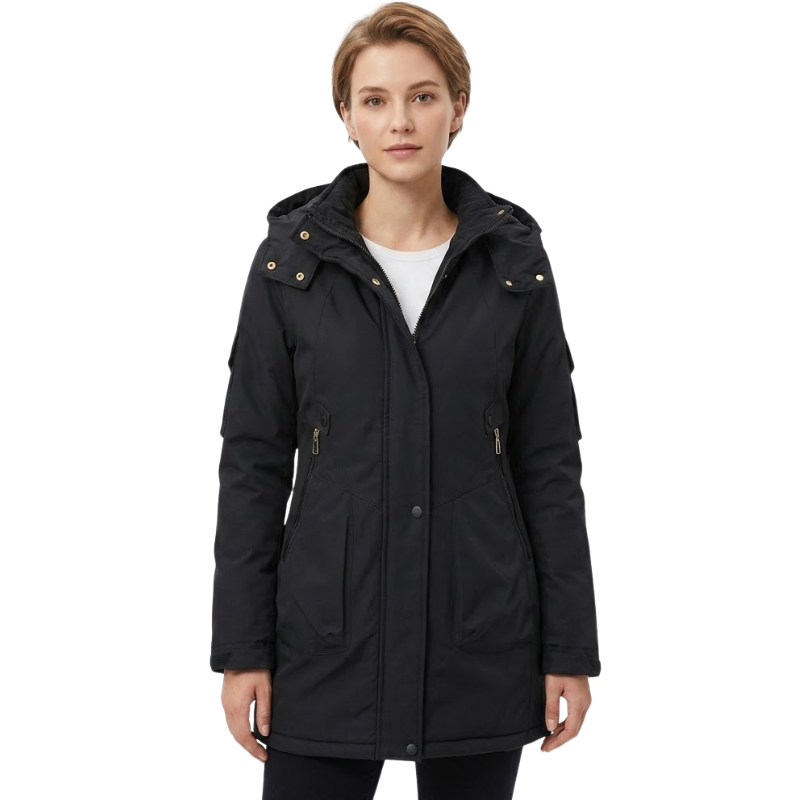 Regenjacke damen lang