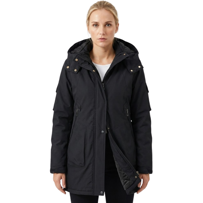 Regenjacke damen lang
