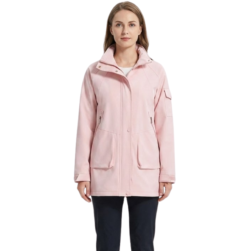 Regenjacke damen lang