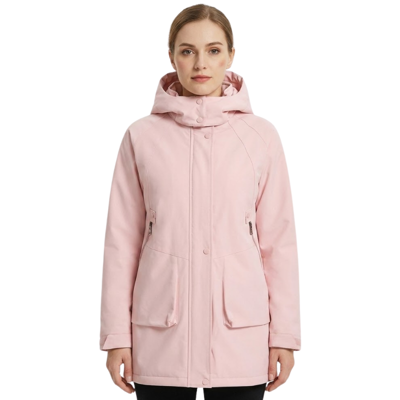 Regenjacke damen lang