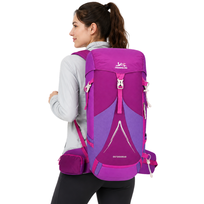 40l wanderrucksack mit rückenbelüftung