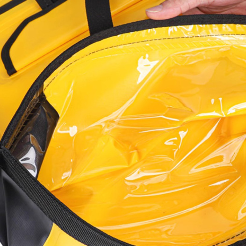 Wasserdichter rucksack gelb