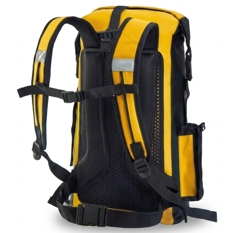 Wasserdichter rucksack gelb
