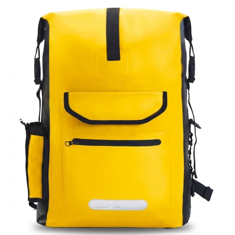 Wasserdichter rucksack gelb