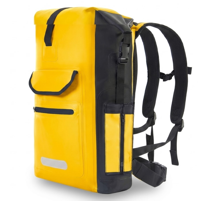 Wasserdichter rucksack gelb