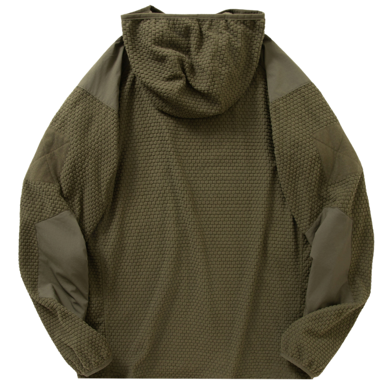 Fleecejacke Herren mit Kapuze