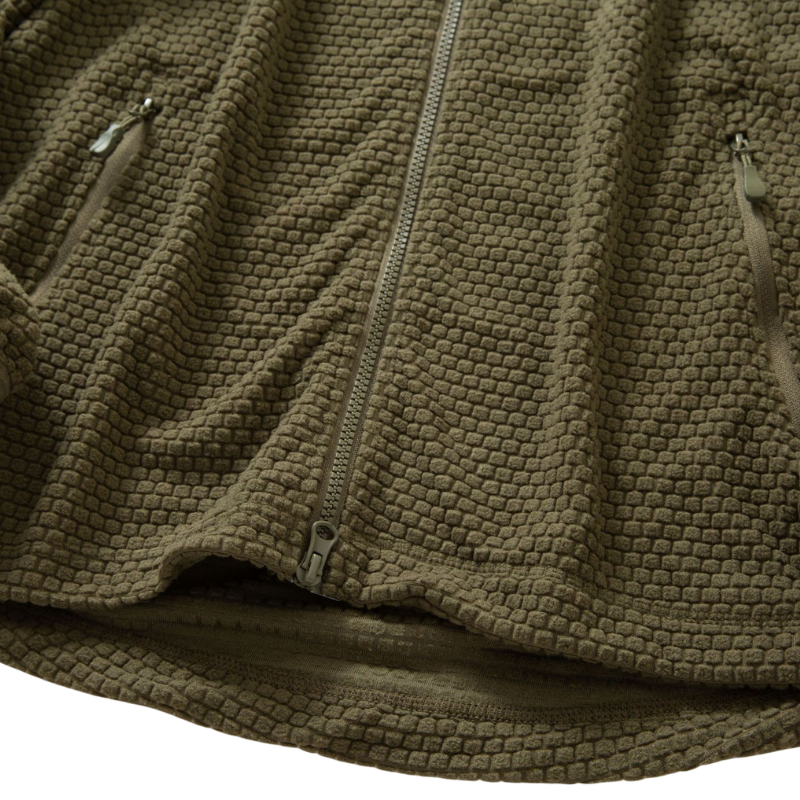 Fleecejacke Herren mit Kapuze