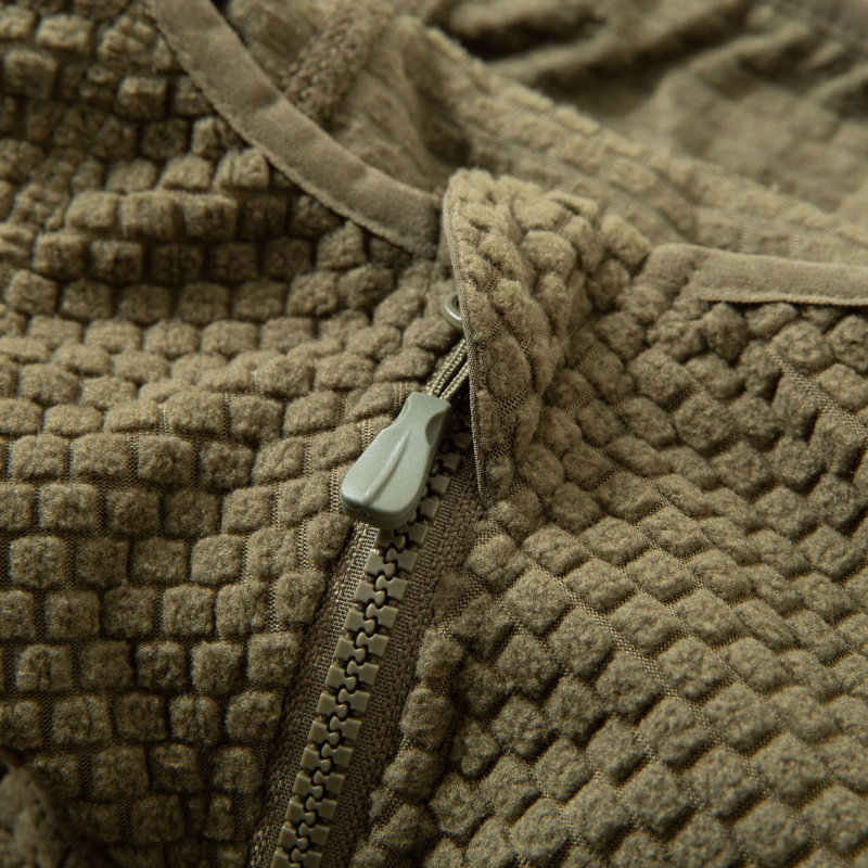 Fleecejacke Herren mit Kapuze