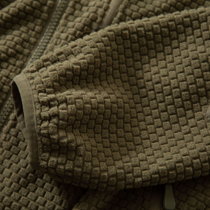 Fleecejacke Herren mit Kapuze