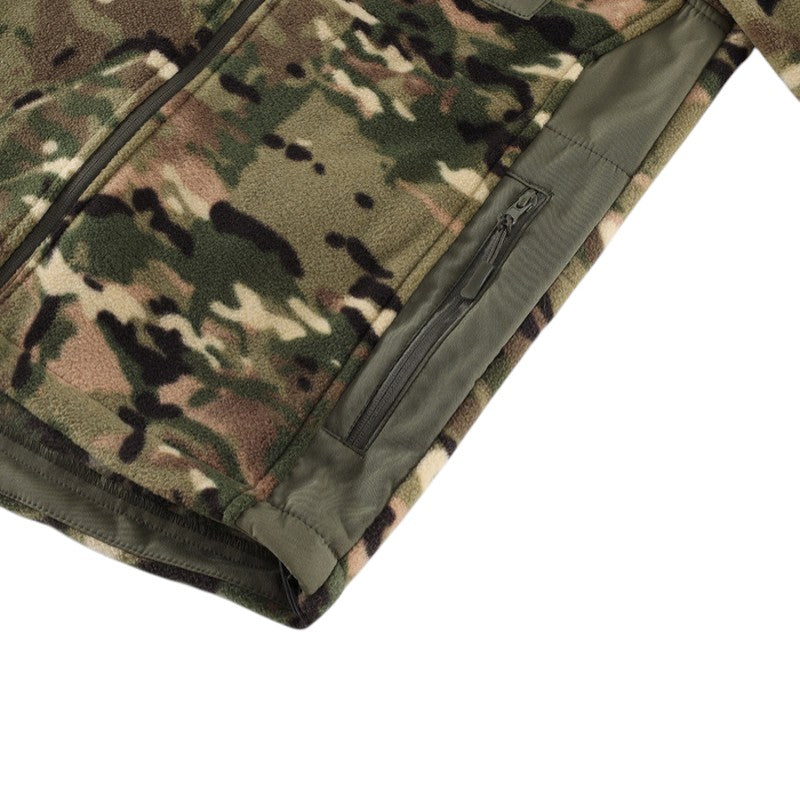 Fleecejacke camo herren Softshell