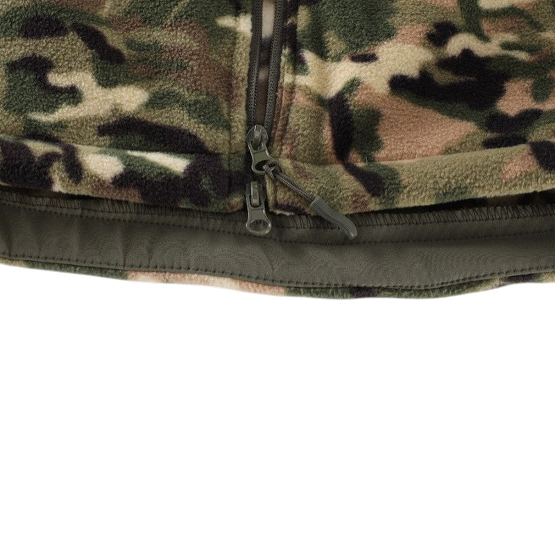 Fleecejacke camo herren Softshell